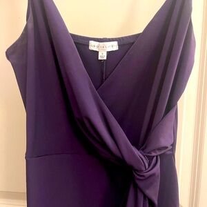 Socialite purple midi dress worn once
